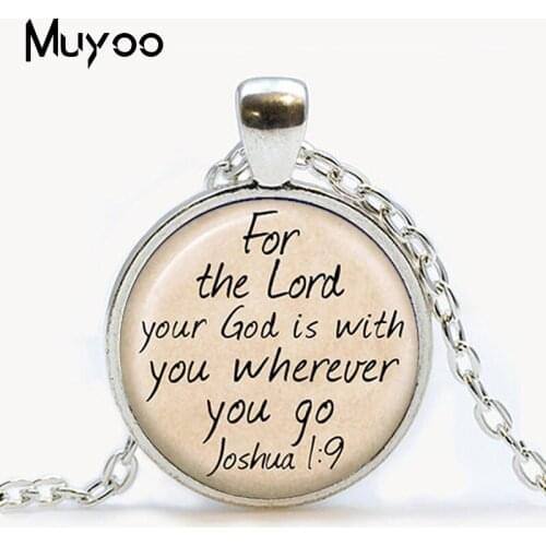 2016 Top Quality Christian jewelry Inspirational Jesus necklace Fashion chain necklace Faith Bible Necklaces pendants HZ1