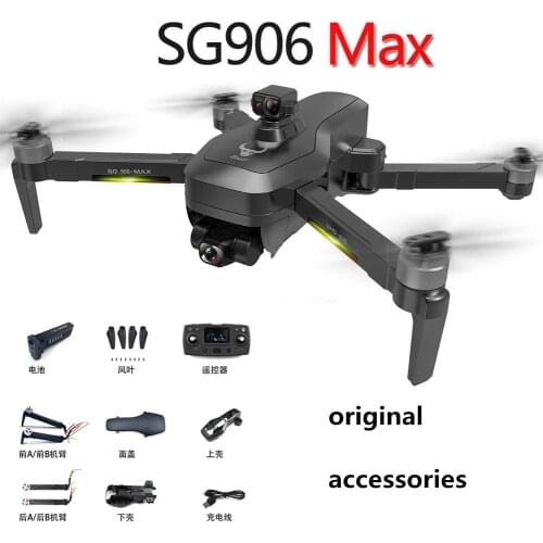 Original Accessories SG906 MAX GPS Drone Battery 7.6V 3400mAh Propeller Blade and Other Spare Parts Flight 26 Minute