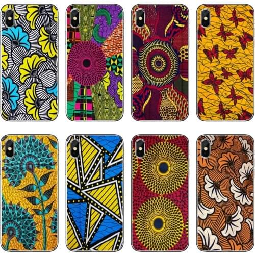 African style fabric print Accessories Case For Samsung Galaxy A70 A60 A50 A40 A30 A10 A9 A8 A6 Plus A7 A5 A3 2018 2017 2016