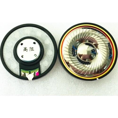 50mm speaker unit 540ohms Beryllium film Vocal 2pcs
