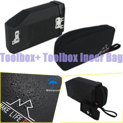 For BMW R1200GS Adv LC R1200 GS 2013-2019 For Benelli TRK 502 502X Decorative Plastic Toolbox Tool Box Bag Inner Bag Waterproof