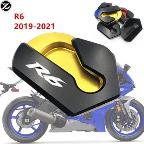 For YAMAHA YZF-R6 YZF R6 YZFR6 2019 2020 2021 R6 Stand Motorcycle CNC Aluminum Kickstand Sidestand Stand Extension Enlarger Pad