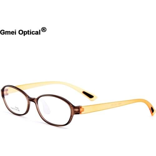 Gmei Optical Ultralight TR90 Full Rim Kids Optical Eyeglasses Frames Childrens Plastic Eyewear With Saddle Nose Bridge M5104