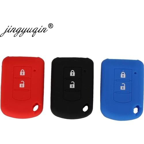 Jingyuqin 30pcs 2BTN Car Key Cover For Mitsubishi Mirage Asx Lancer 10 Outlander Colt Grandis Remote Auto Case Car-stying