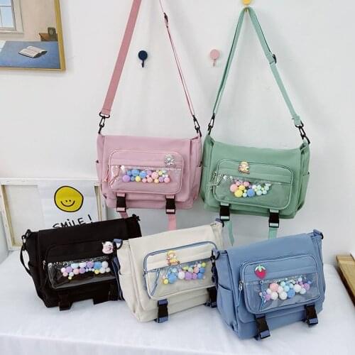 Summer Kawaii Womens Backpack Nylon Waterproof And Anti-theft Fashion Bags Large Capacity Travel Backpacks