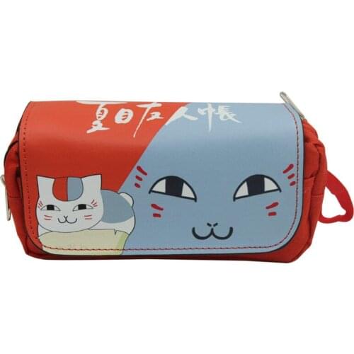 My Neighbor Totoro Natsume Yuujinchou Wallet Cosplay Madara Pencil Holder School Case Pencil Bag Stationery bags Coin Purse