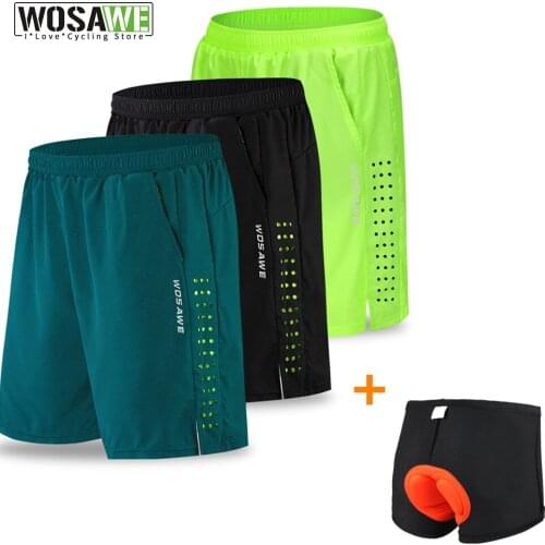 Mens Cycling Shorts Loose Fit Downhill MTB Mountain Bike Shorts Outdoor Sport Bicycle Short Pants Water Repellent M-3XL