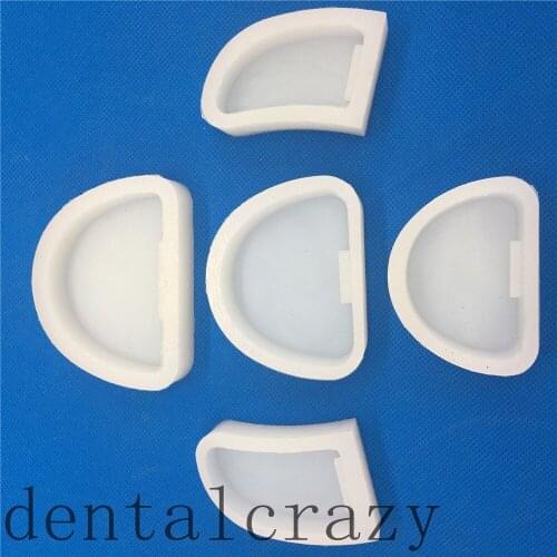 Dental laboratory tools5 pcs/1 set Dental Lab Silicone Plaster Model Former Base Molds Mould