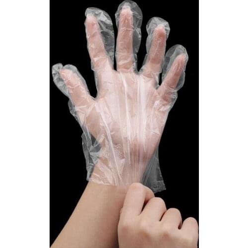 500PCS/Set Food Plastic Gloves Disposable Gloves for Restaurant Kitchen BBQ Eco-friendly Food Gloves Fruit Vegetable Gloves