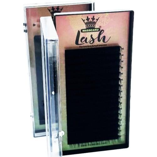 Free sample russian volume eyelash extension natural synthetic faux mink individual eyelash siberian mink eyelash extensions