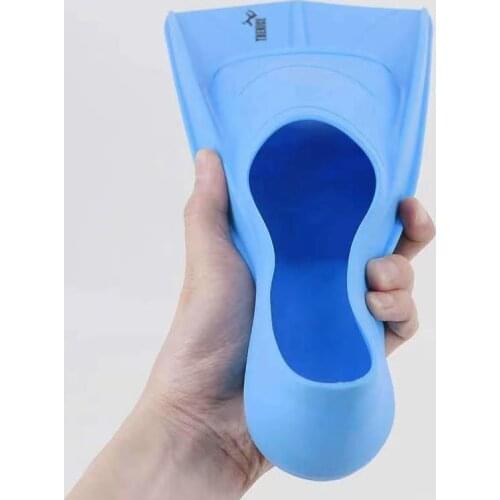 Unisex Silicone Swim Fins Proffesional Swim Traning Flippers Scuba Short Flexible Diving Fins Snorkeling Surfing Water Shoes