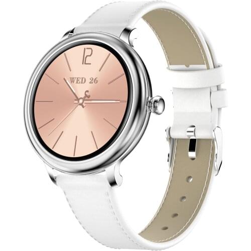 Women Smart Watch NY13 Stylish Round Screen Smartwatch Gor Girl Heart Rate Monitor Compatible For Android and IOS