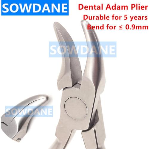 Dental Orthodontic Forming & Contouring Plier Renold Plier Dental Wire Bend Plier Angled Lab Adam Forcep Tool Max for 0.9mm Wire