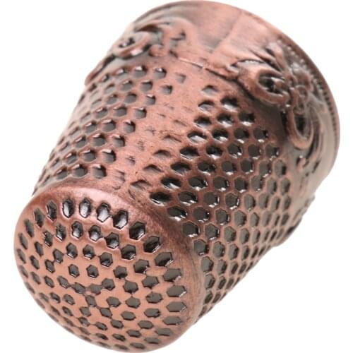 Vintage Copper Sewing Thimble Finger Protector For DIY Crafts