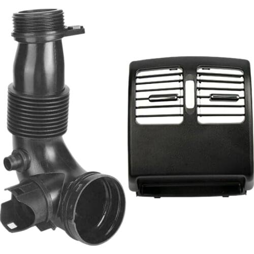 Air Intake Tube Pipe 13717605638 With Car Rear Center Console A/C Air Vent Outlet Grille Cover