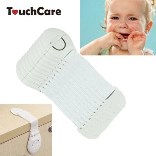 10Pcs/Lot Child Lock Protection Of Children Locking Doors For Childrens Safety Kids Safety Plastic Lock For Child
