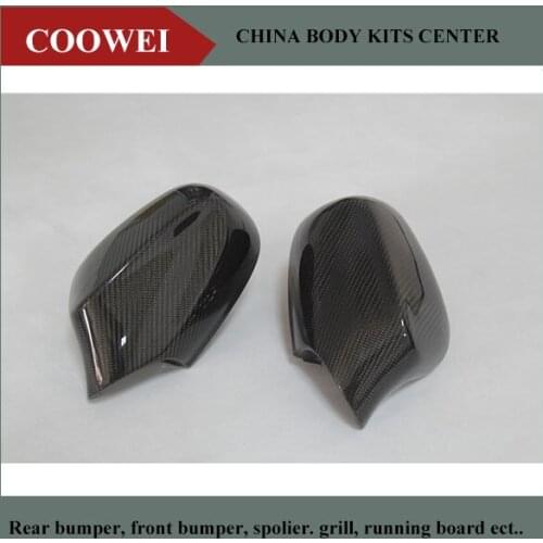 Replacement style E87 mirror carbon fiber mirror cover rear view mirror for BMW 1 series E87 2010 2011 2012 2013