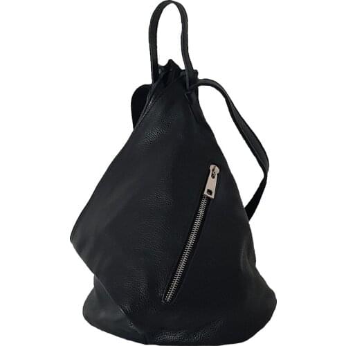 Woman`s leather backpack Made in Italy Bottega Carele BC7120