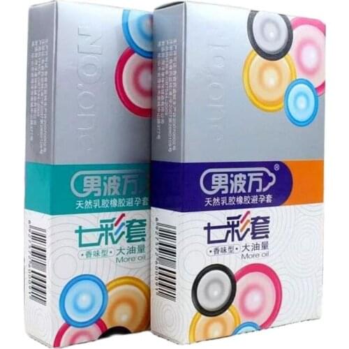 10 Pcs Hot Sale Quality Sex Products 6 types Natural Latex Lubricating Condoms For Men Adult Better Sex Toys Safer Contraception