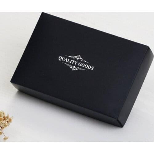 100pcs Gift Packaging Box Cardboard Boxes for Socks Carton Paper Gift Paper Box with Lids for Underwear