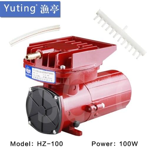100W DC air pump 12V booster oxygen pump fish tank fish pond oxygenation pump vehicle-mounted oxygen battery air pump