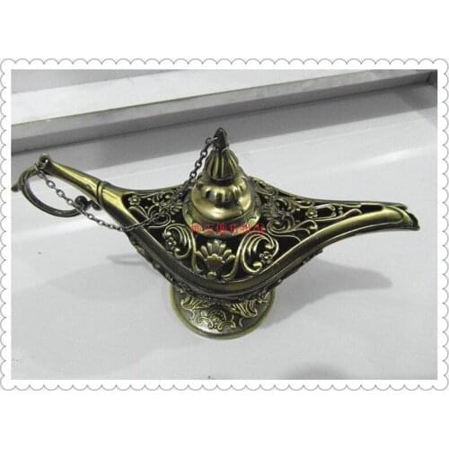 2PCS 1Pair Collection Novelty Antique Fairy Tale Magic Lamps Tea Pot Genie Vintage Retro Toys For Children Giftsroom Art