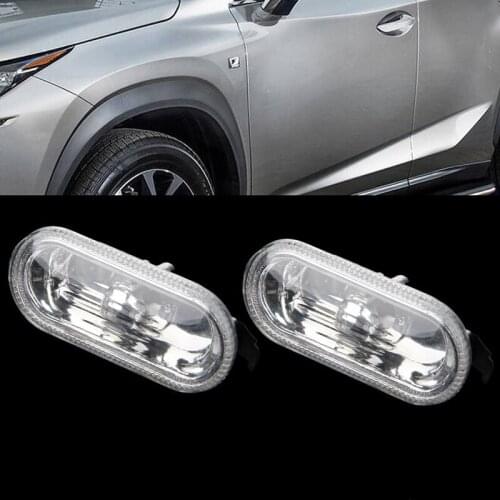 2 Pcs Side Marker Turn Light For MK4\B5\B5.5\R32 Indicator Beam Bulb Error Free