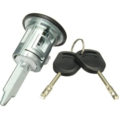 50% HOT SALES!!! Front Right Driver Side Door Lock Barrel with 2 Keys for Ford Transit MK6 00-06