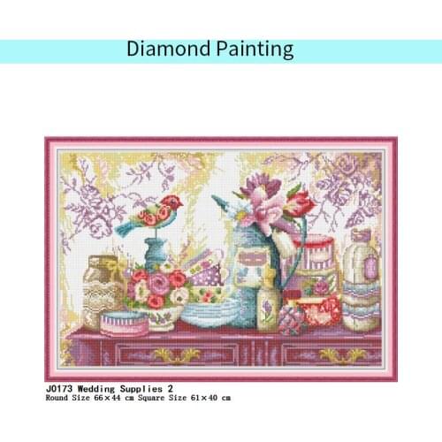 Diamond Painting 5D DIY Full Drill Square Round Home Decoration Art Special Shaped Wedding Supplies Diamond Embroidery Kit Tools