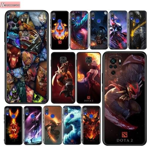 Dota 2 Role Silicone Cover For Xiaomi Redmi Note 10 10S 9 9S Pro Max 9T 8T 8 7 6 5 Pro 5A Phone Case