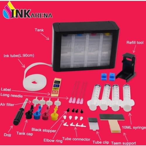 INKARENA PG 440 CL 441 Continuous Ink Supply System CISS Ink Tank PG-440 CL-441 Cartridge For Canon PG440 CL441 Printer