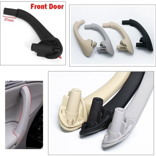 Car Front Left Right Inner Door Pull Handle Cover Set Auto Interior Accessories For Mercedes Benz C Class W203 2000-2007