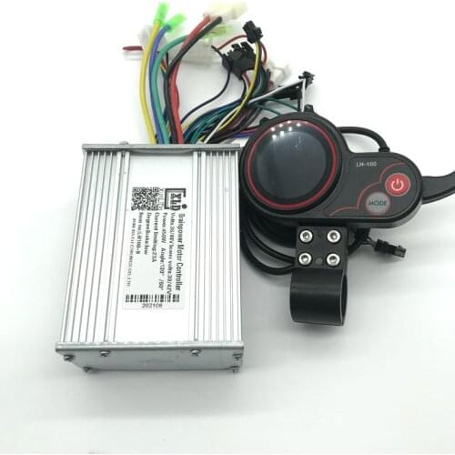 9Mosfet 36/48V 60V Electric Scooter Speed Controller And LCD Display E-bike Motor Driver Controller and 1 PCS LH100 LCD Display