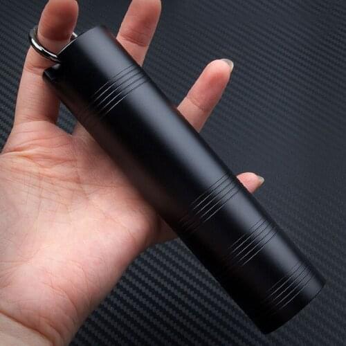 Multi-layer Pills Big Bottle Aluminum Alloy Seal Capsule Bottle EDC Outdoor Camping Tool