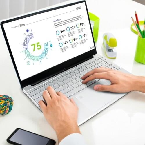 High quality LapBook Plus 15.6 inch laptops 8GB ram 256GB rom Windows 10 Intel Quad Core Laptop Gaming computer