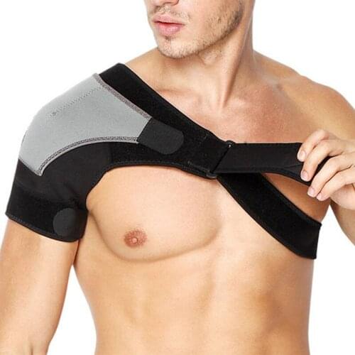 Shoulder Support Brace Strap Posture Corrector Arthritis Sports Muscle Protector Sports Injury Dislocation Pain Adjustable