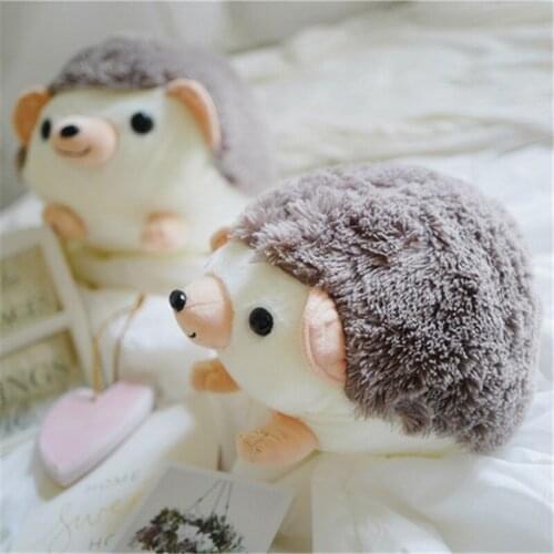 Cartoon hedgehog doll ball little hedgehog plush toy stay cute simulation porcupine doll doll animal pillow pillow birthday gift