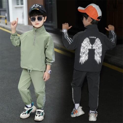 Fashion Toddler Baby Boy Girls Casual Clothes Set Outfits Spring Autumn Boys Sports Clothes Tracksuit Suits For Kid Clothing