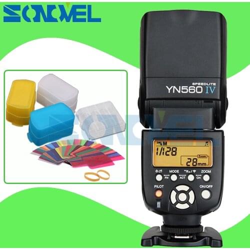 Yongnuo YN-560 IV YN560IV YN560 IV Universal Wireless Flash Speedlite For Canon Nikon Pentax Olympus Fujifilm Panasonic GH4 GH3