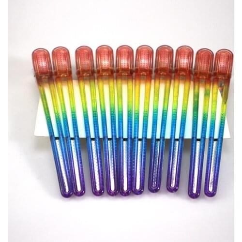 4Pcs Hairdressing Makeup Duck Bill Clips Dyeing Hair Clip Clamps Hairpin Hairdresser Long Hair Styling Clips Roller Clips