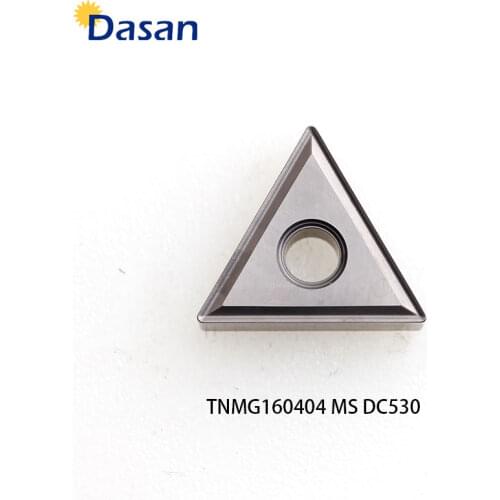 10pcs TNMG160404 MT MS Metal Ceramic Inserts CNC Cermet Blade TNMG160408 Lathe Cutter Turning Tool for Steel Metal