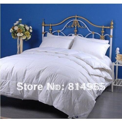 95% HUNGARIAN GOOSE DOWN 6 BLANKET QUILT DOONA COMFORTER 290GSM FREE SHIPPING HIGH QUALITY QUEEN 210X210CM