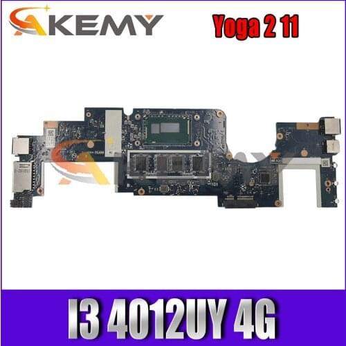 Akemy For CPU. I3 4012UY.4G.AIUU1 nm-a341 Motherboard Lenovo Yoga 2 11 Laptop PC Board 100% Test OK