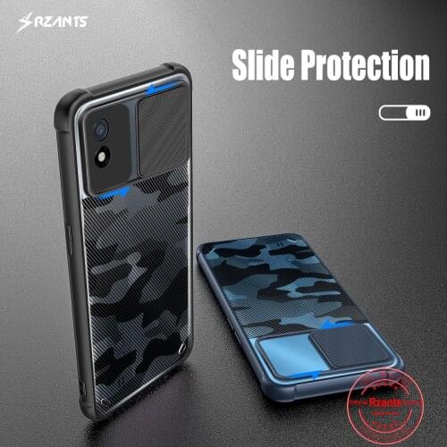 Rzants For OPPO Realme C11 2021 Realme C20 Case Hard [Camouflage Lens] Lens Protect Slim Crystal Clear Cover