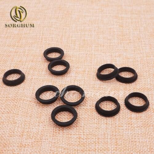 10pcs Black PDC Rubber Ring For GM Chrysler Peugeot BMW Buick Parking Sensor Bumper Object Sensor 9663821577 25961317 etc