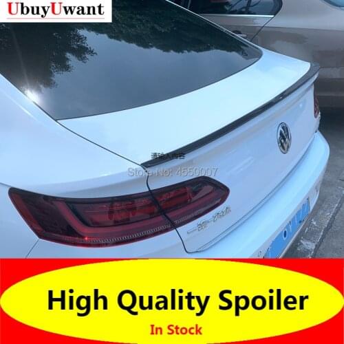 For 2019 Volkswagen New CC Arteon Spoiler ABS Primer Color Dar Tail Wing Decoration Rear Trunk Spoiler