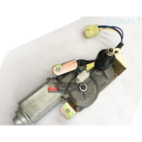 For Daewoo Doosan DH60 80-7 Hyundai R60-7 Excavator Wiper motor Motor assembly Wiper arm piece Wiper sheet Excavator Accessories