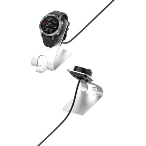 Charger Stand Dock Compatible with Garmin Fenix 6 6S 6X Pro Fenix 5 5S 5X X10 S60 S62,Quatix 5 6 Sapphire Vivoactive 3 4 3 F2TA
