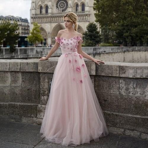 Elegant Ball Gown Wedding Dresses with Flowers Sweetheart Bridal Gowns Girls Sweet Princess Prom Dress