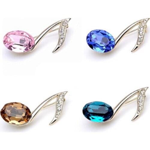 Inlaid crystal glass brooch button bridal wedding bouquet DIY XZ001